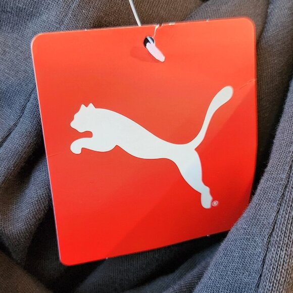 Puma Hoodie, Black, Mens Large, NWT, Heavyweight, Classic Puma Logo New with tag - Picture 5 of 9